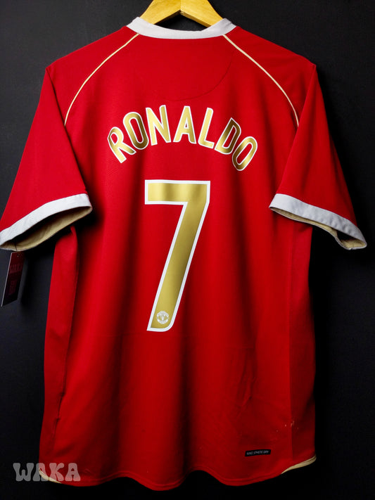Manchester United 2006/2007 - Cristiano Ronaldo - Home Shirt - M