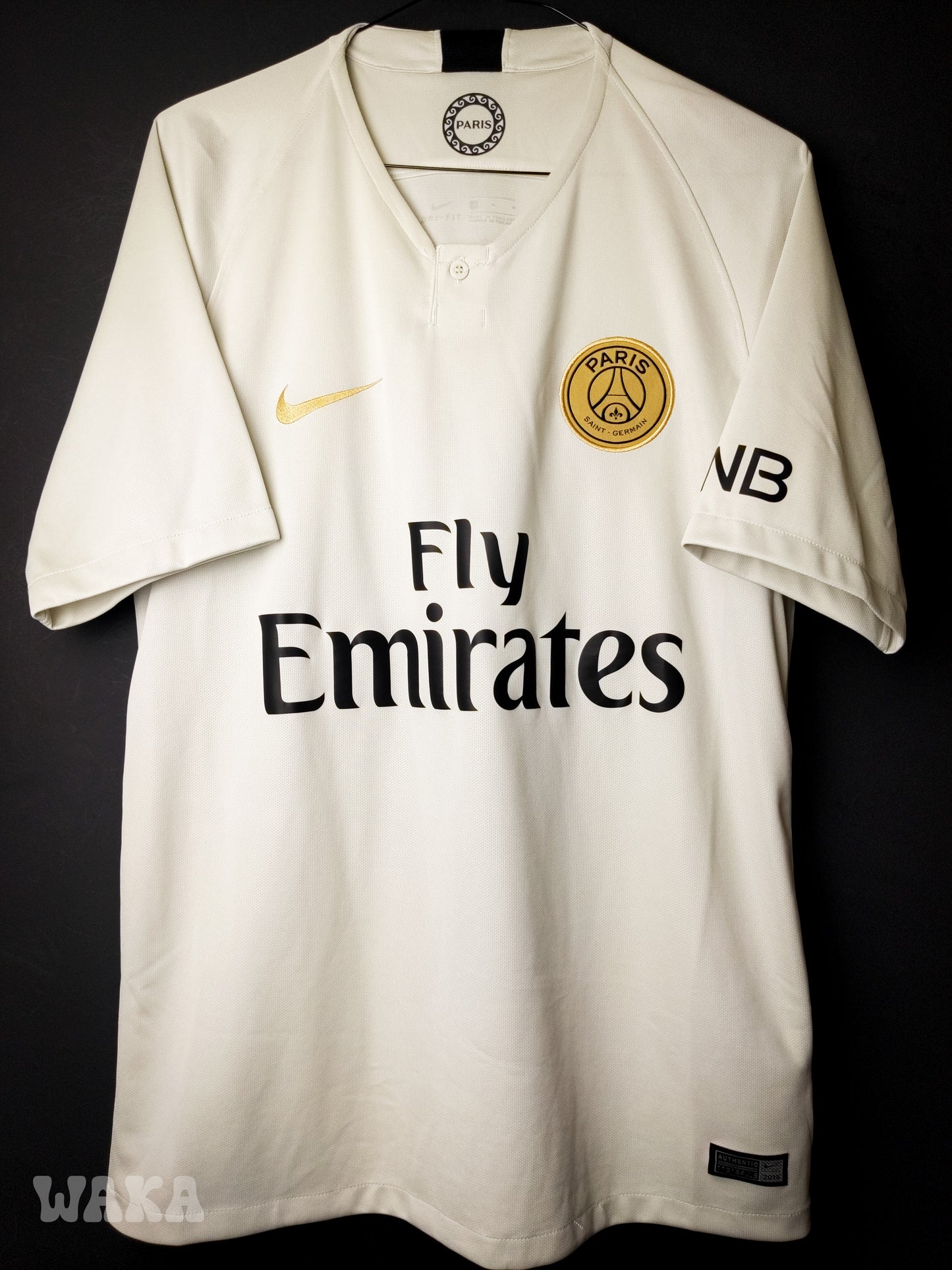 PSG Paris Saint-Germain 2018/2019 - Mbappé - Away shirt - M