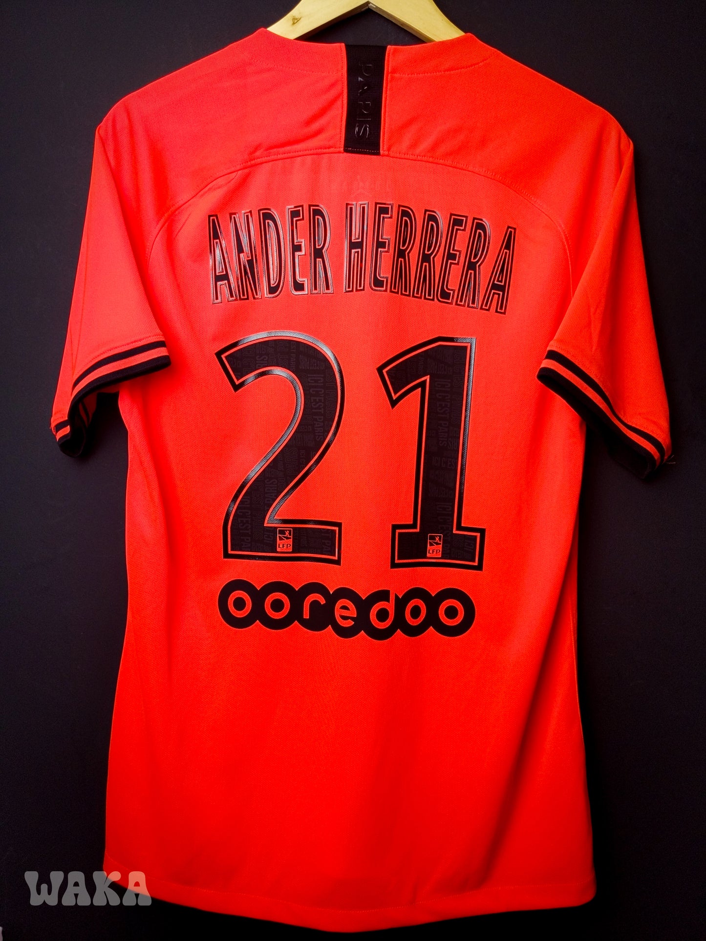 PSG 2019/2020 - Ander Herrera - Away shirt - M