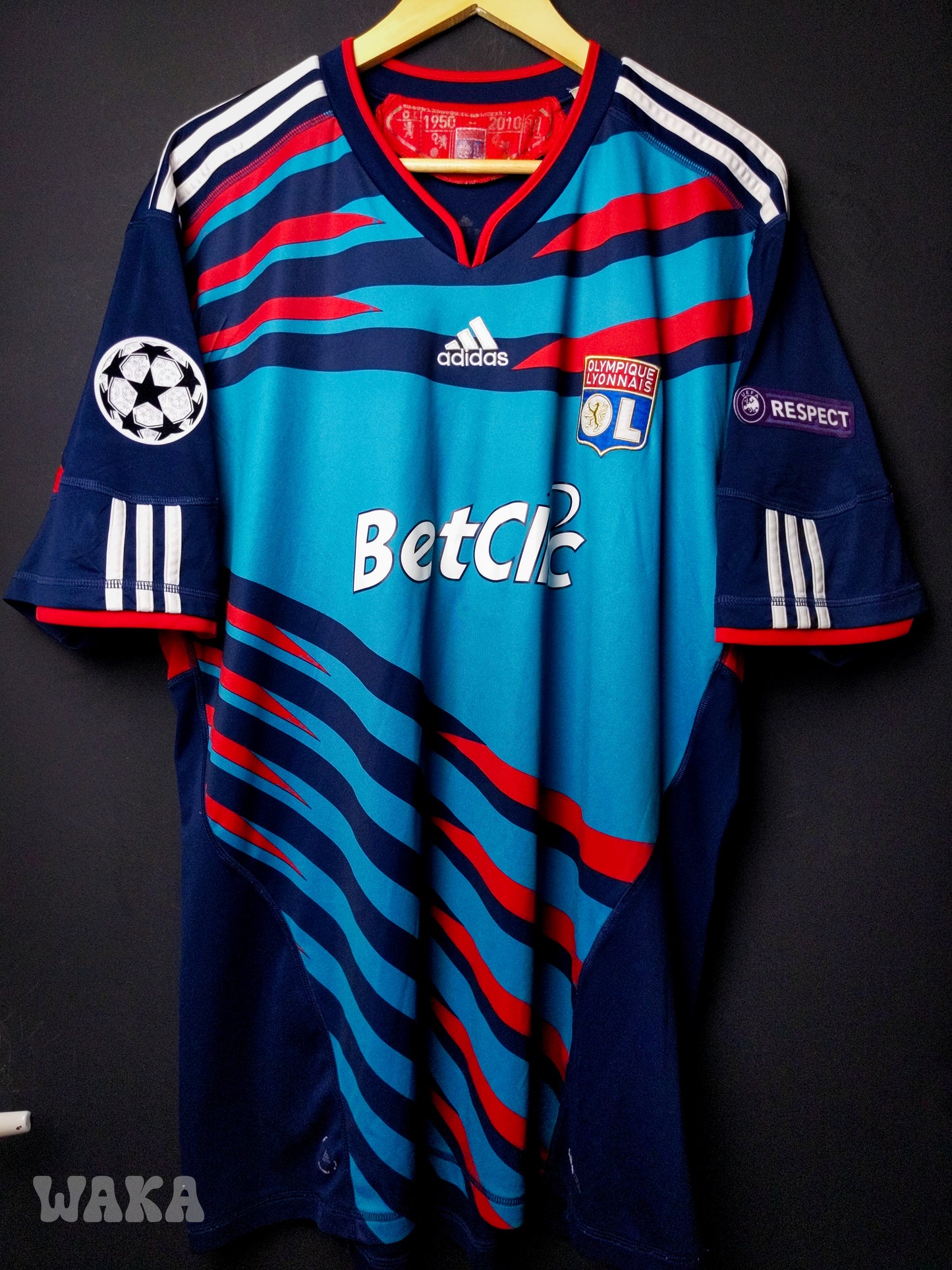 OL Olympique Lyonnais 2010/11 - Lisandro Lopez - Third shirt - XL