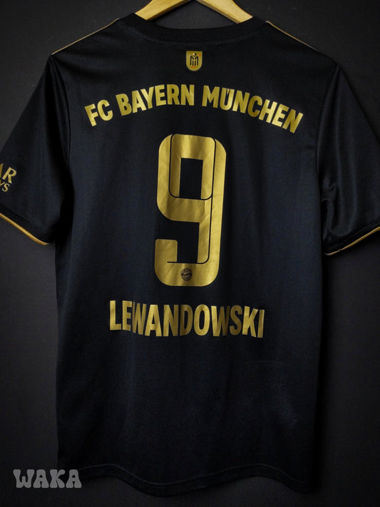 Bayern Munich 2021/2022 - Lewandowski - Away Shirt - XL Junior