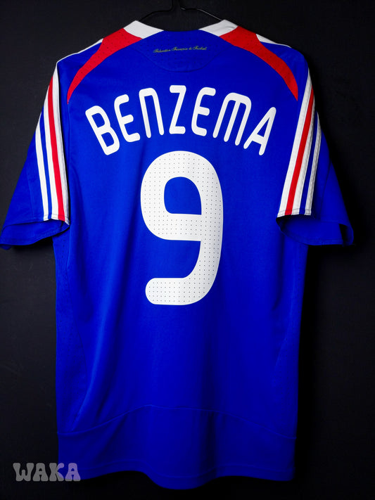 France 2008 - Benzema - Home shirt - S