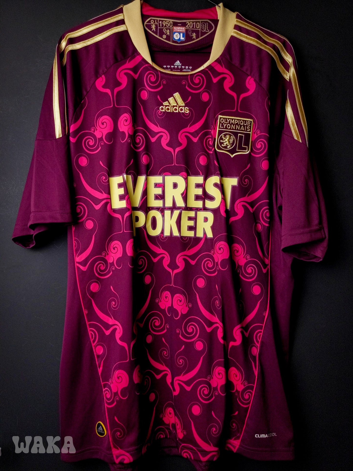 OL Olympique Lyonnais 2010/11 - Lisandro - Away shirt - L