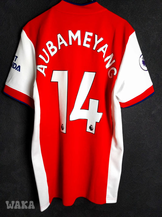 Arsenal 2021/2022 - Aubameyang - Home Shirt - XS