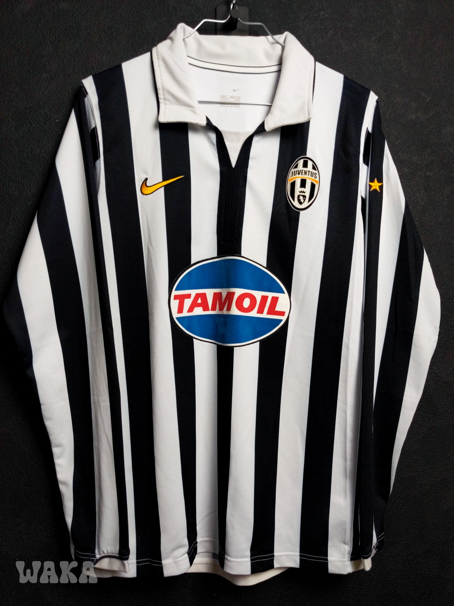 Juventus 2006/2007 - Trezeguet - Home shirt - S [Manches longues]