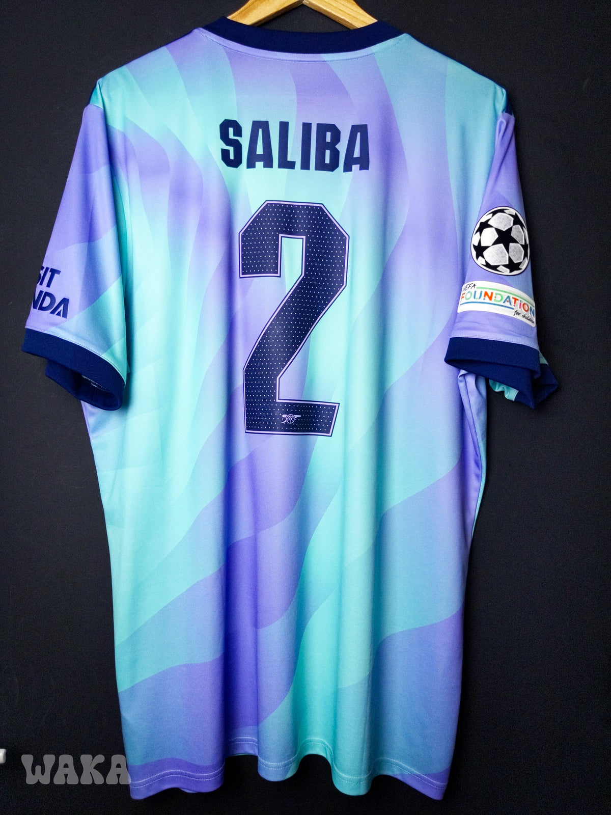 Arsenal 2024/2025 - Saliba - Third shirt - XL