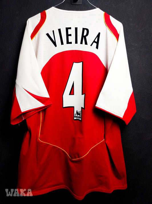 Arsenal 2004/2005 - Vieira - Home shirt - XL