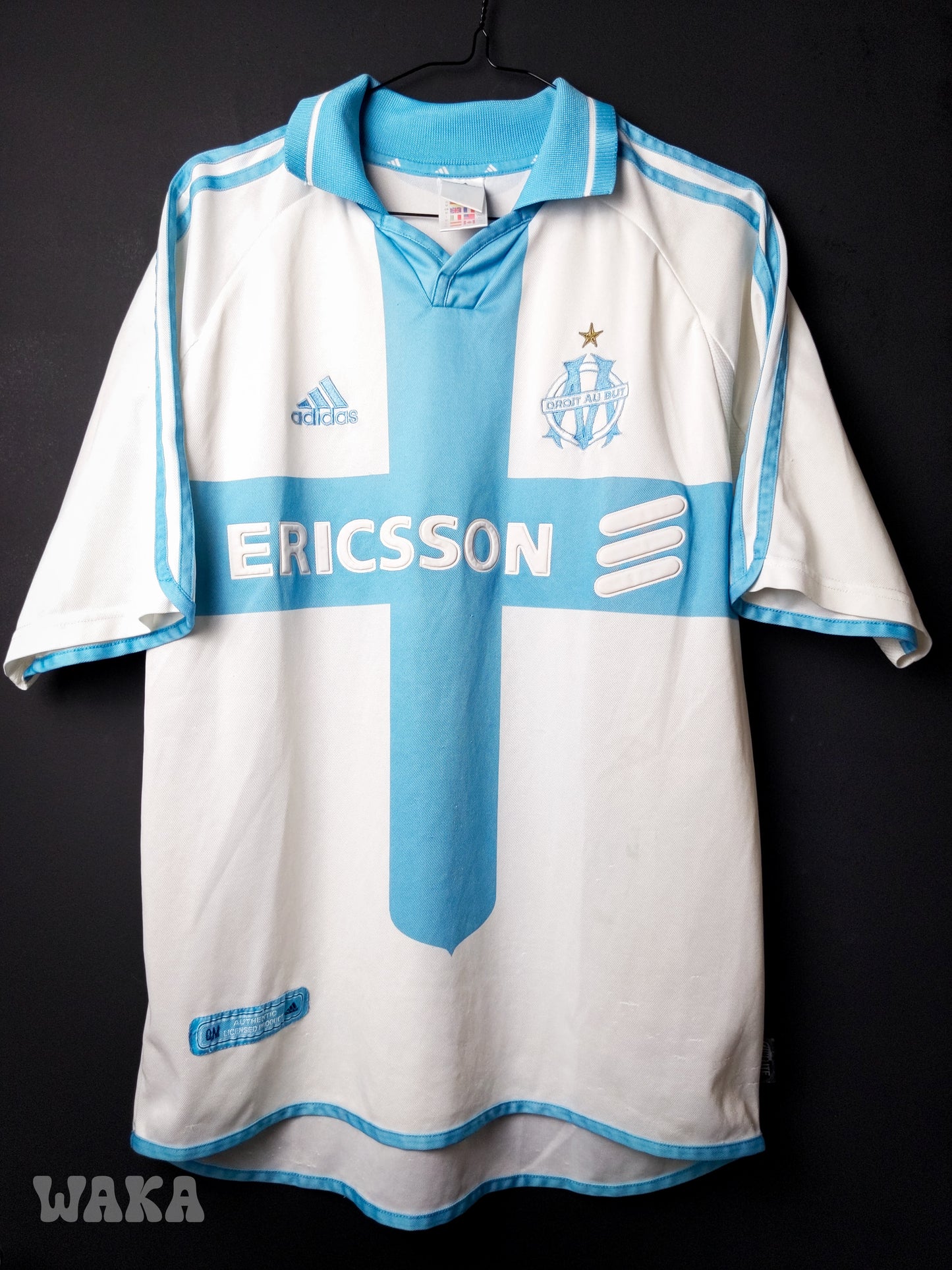 OM Olympique de Marseille 2000/2001 - Home shirt - M