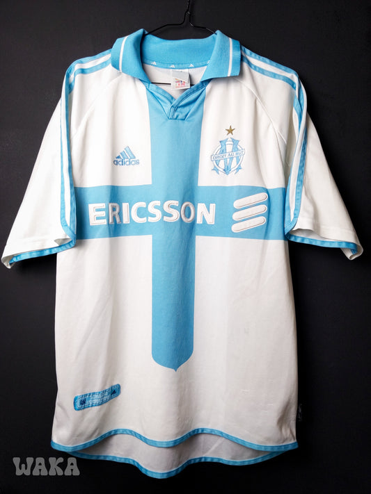 OM Olympique de Marseille 2000/2001 - Home shirt - M