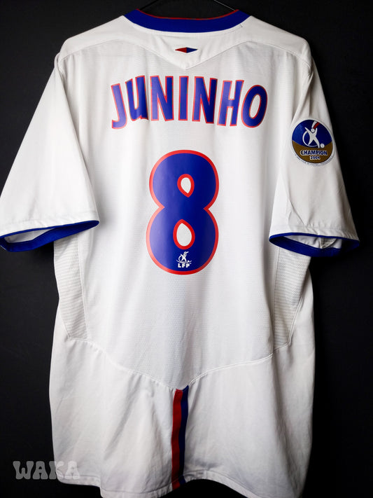 OL Olympique Lyonnais 2004/2006 - Juninho - Home shirt - XL