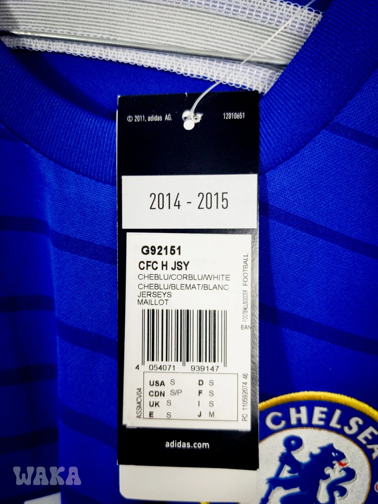 Chelsea 2014/2015 - Home shirt - Hazard - S *BNWT*