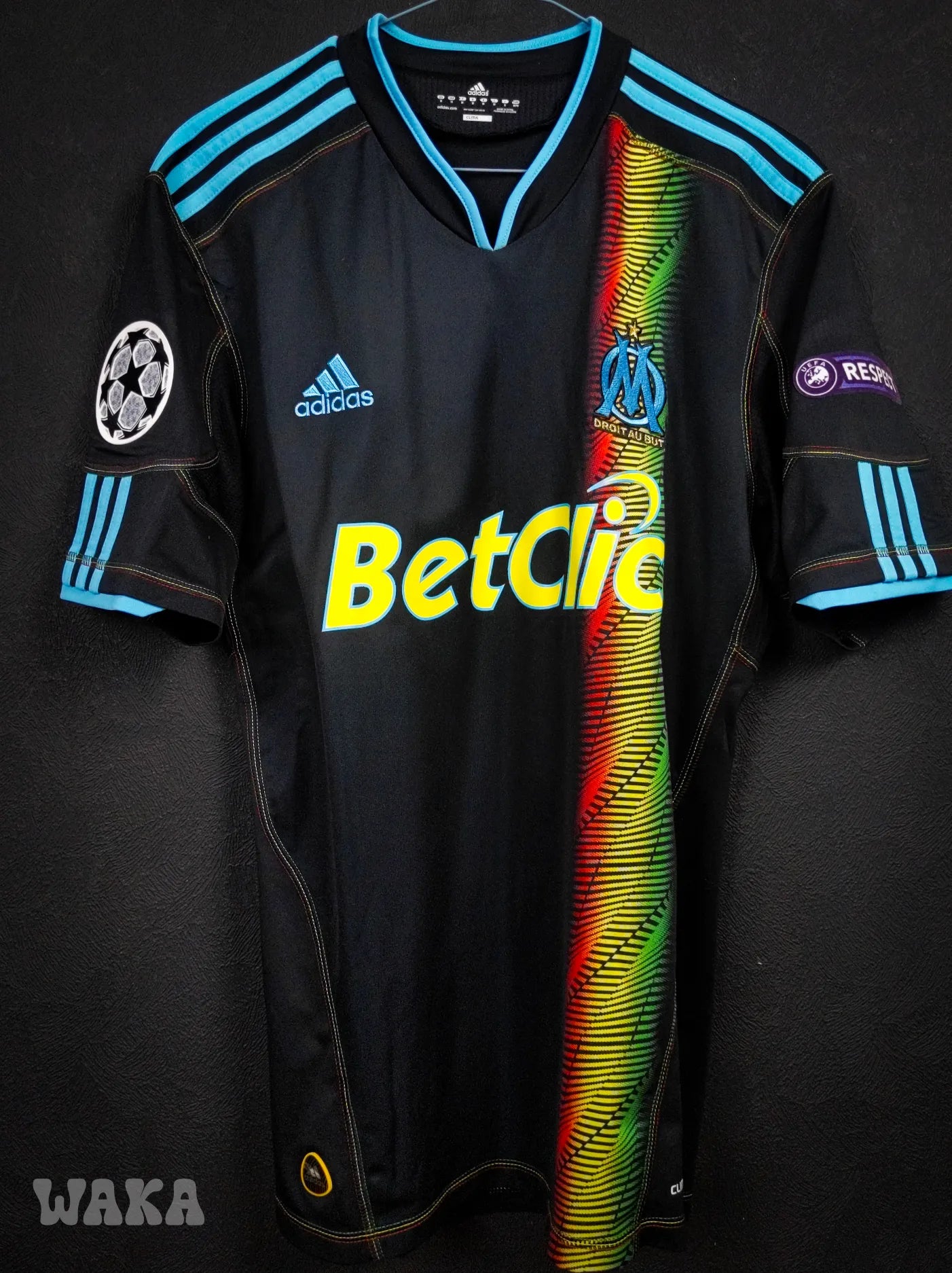 Olympique de Marseille 2010/2011 - Lucho - Third shirt - M