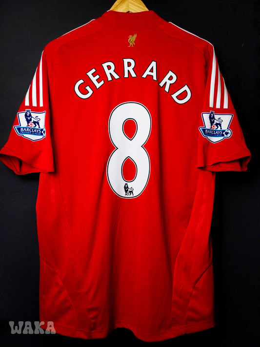 Liverpool 2008/2010 - Gerrard - Home shirt - L