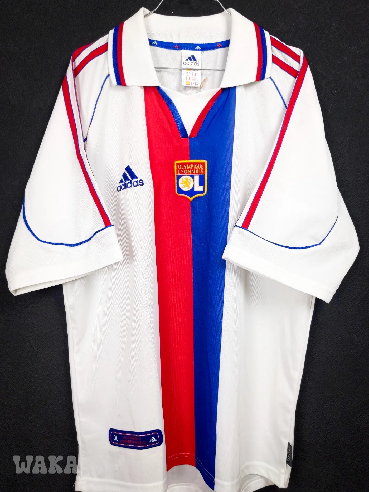 Olympique Lyonnais 2000/2001 - Home shirt - S