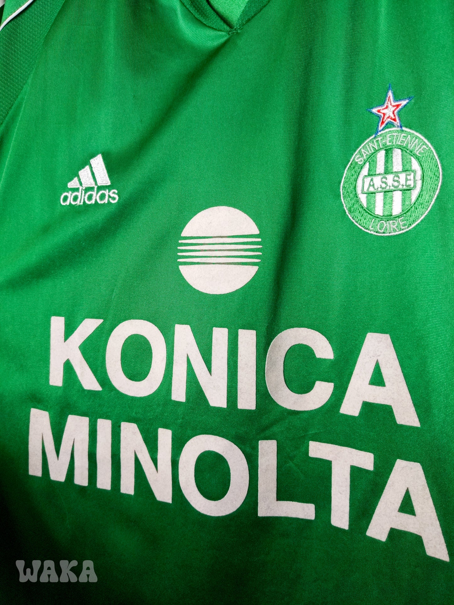 ASSE Saint-Etienne 2005/2006 - Perrin - Home shirt - L