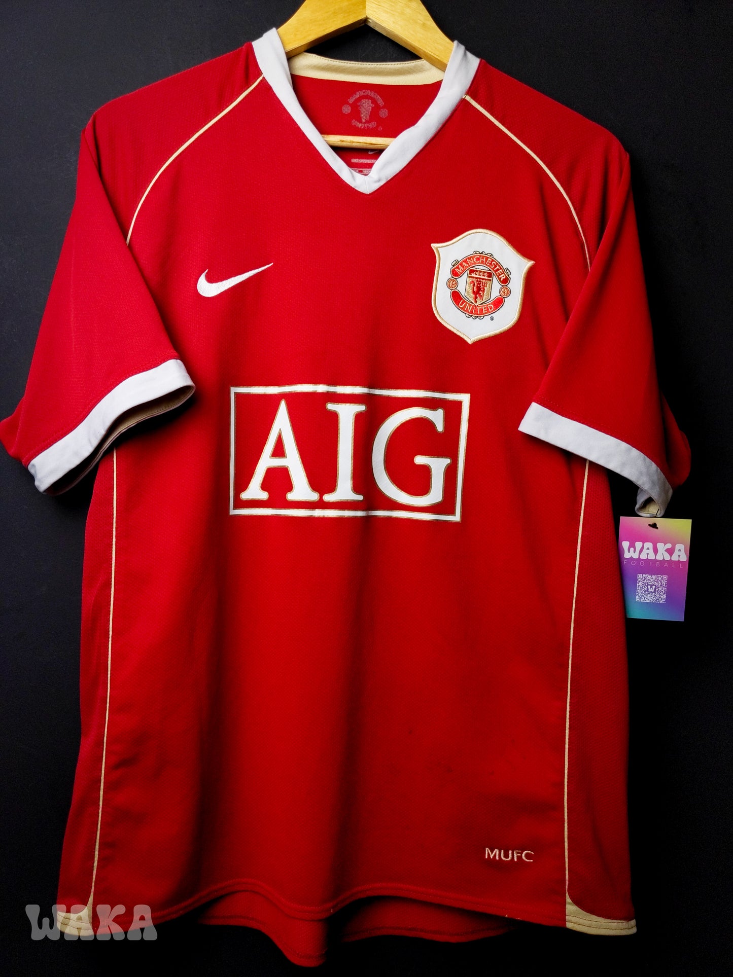 Manchester United 2006/2007 - Cristiano Ronaldo - Home Shirt - M