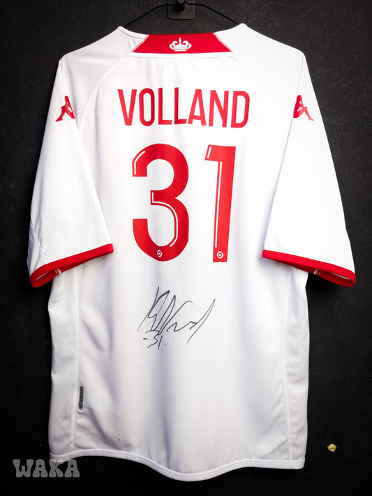 AS Monaco 2022/2023 - Volland - Home shirt - XL *SIGNATURE*