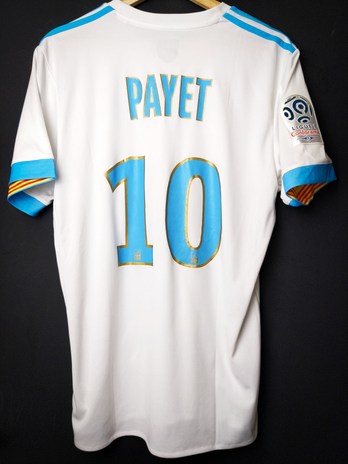 OM Olympique de Marseille 2017/2018 - Payet - Home shirt - L