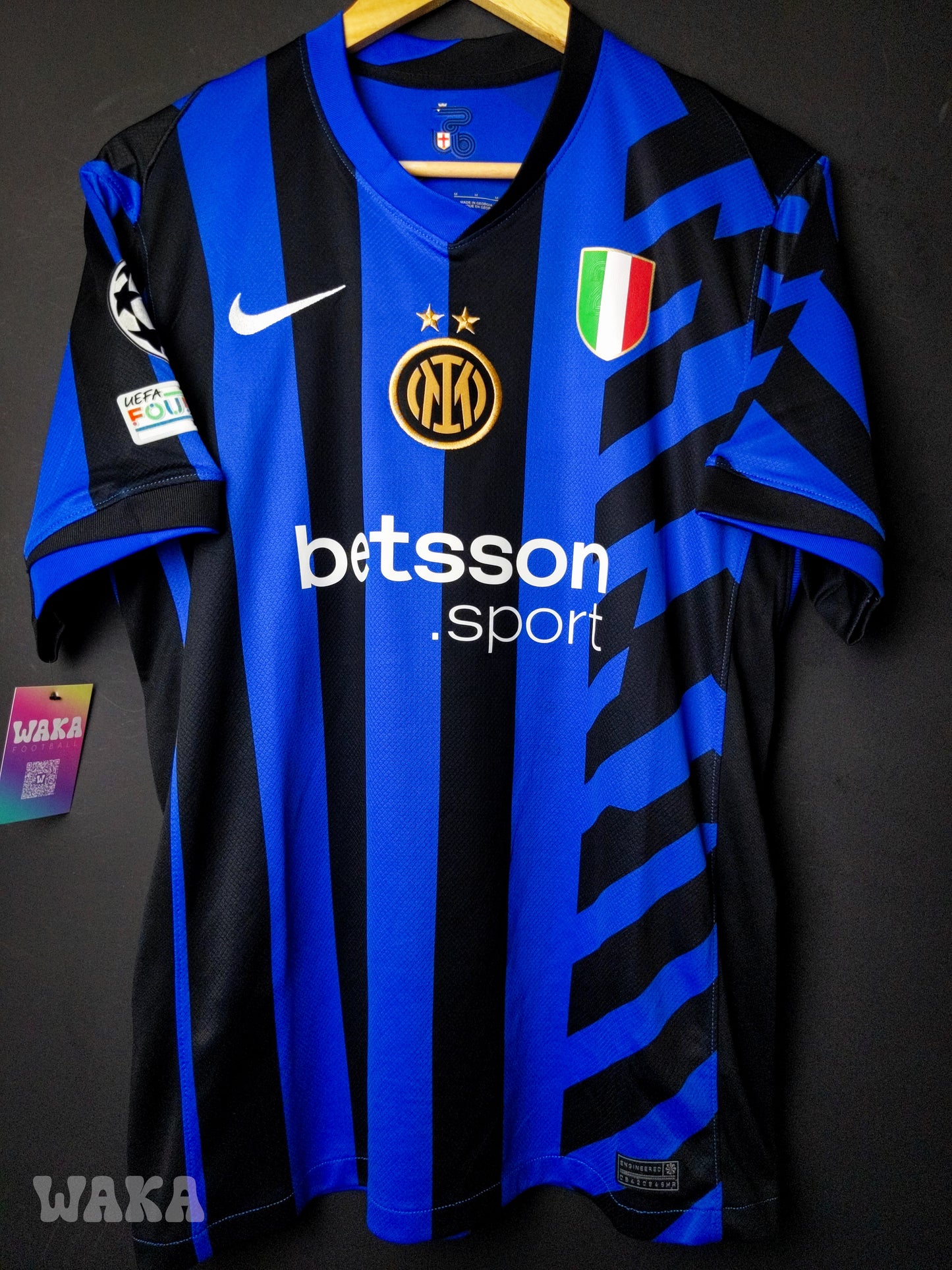 Inter Milan 2024/2025 - Thuram -  Home shirt - M *Full Patch*