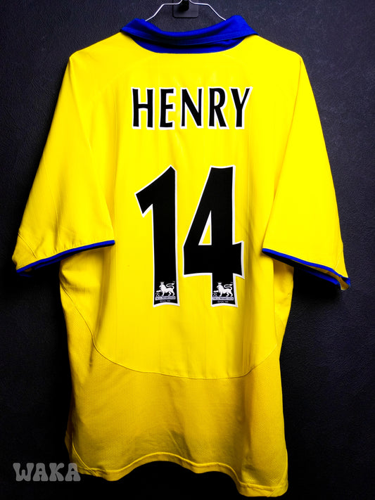 Arsenal 2003/2004/2005 - Henry - Away Shirt - L