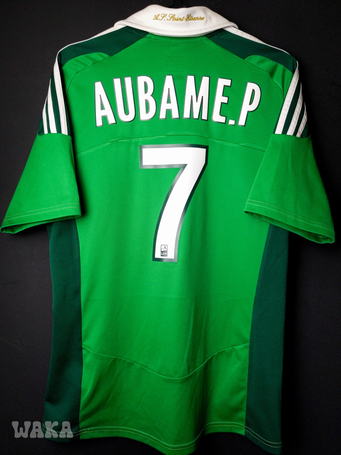 ASSE Saint-Etienne 2011/2012 - Aubameyang - Home shirt - S