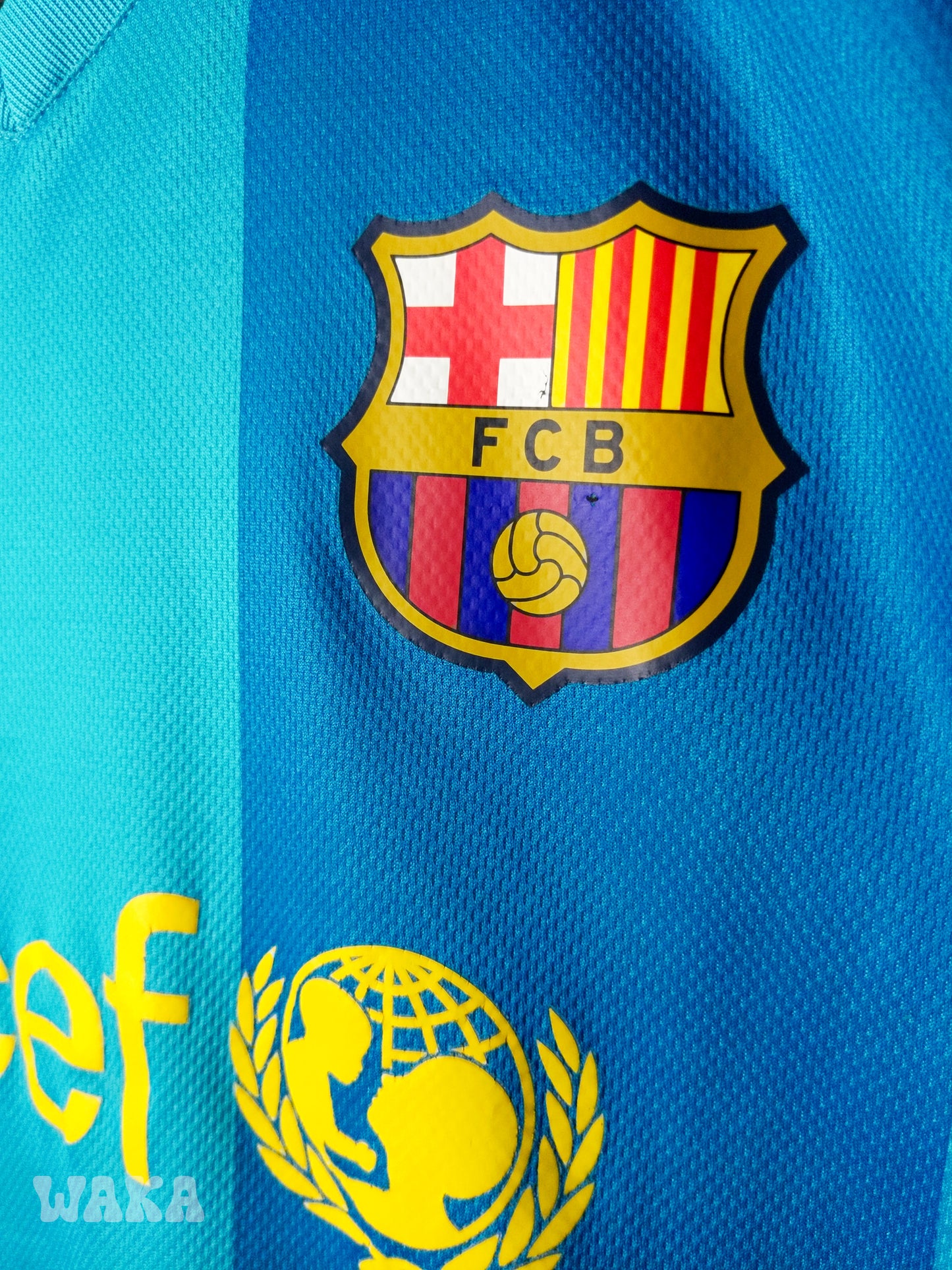 FC Barcelone 2006/2007 - Ronaldinho - Away shirt - L