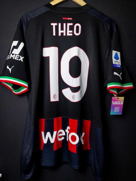 Milan AC 2022/2023 - Theo Hernandez - Home shirt - XL