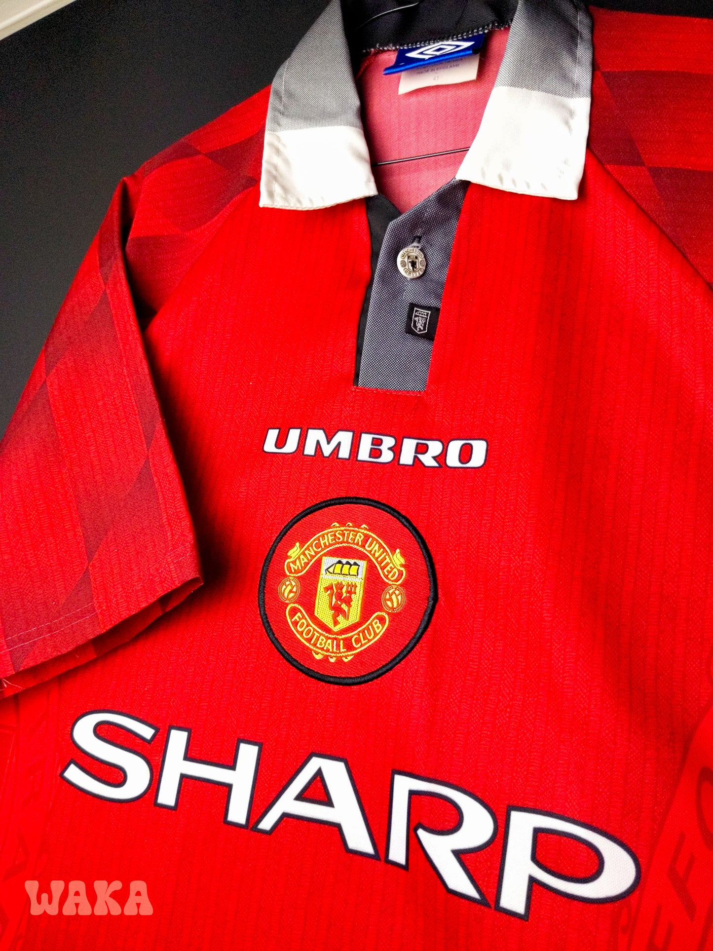 Manchester United 1996/1998 - Cantona - Home Shirt - L