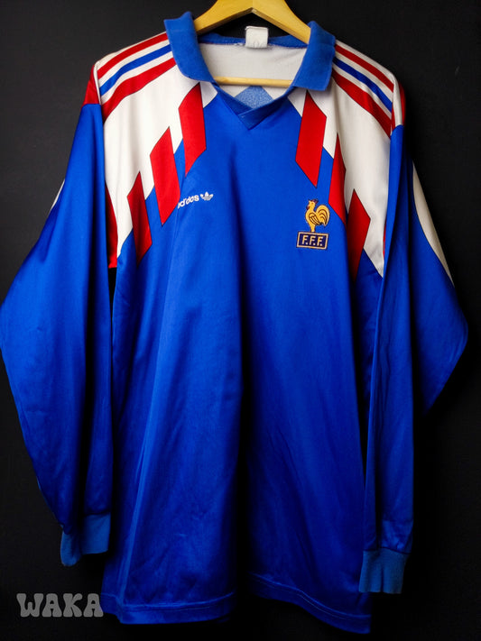 France 1990 - Home shirt - Longsleeve - L
