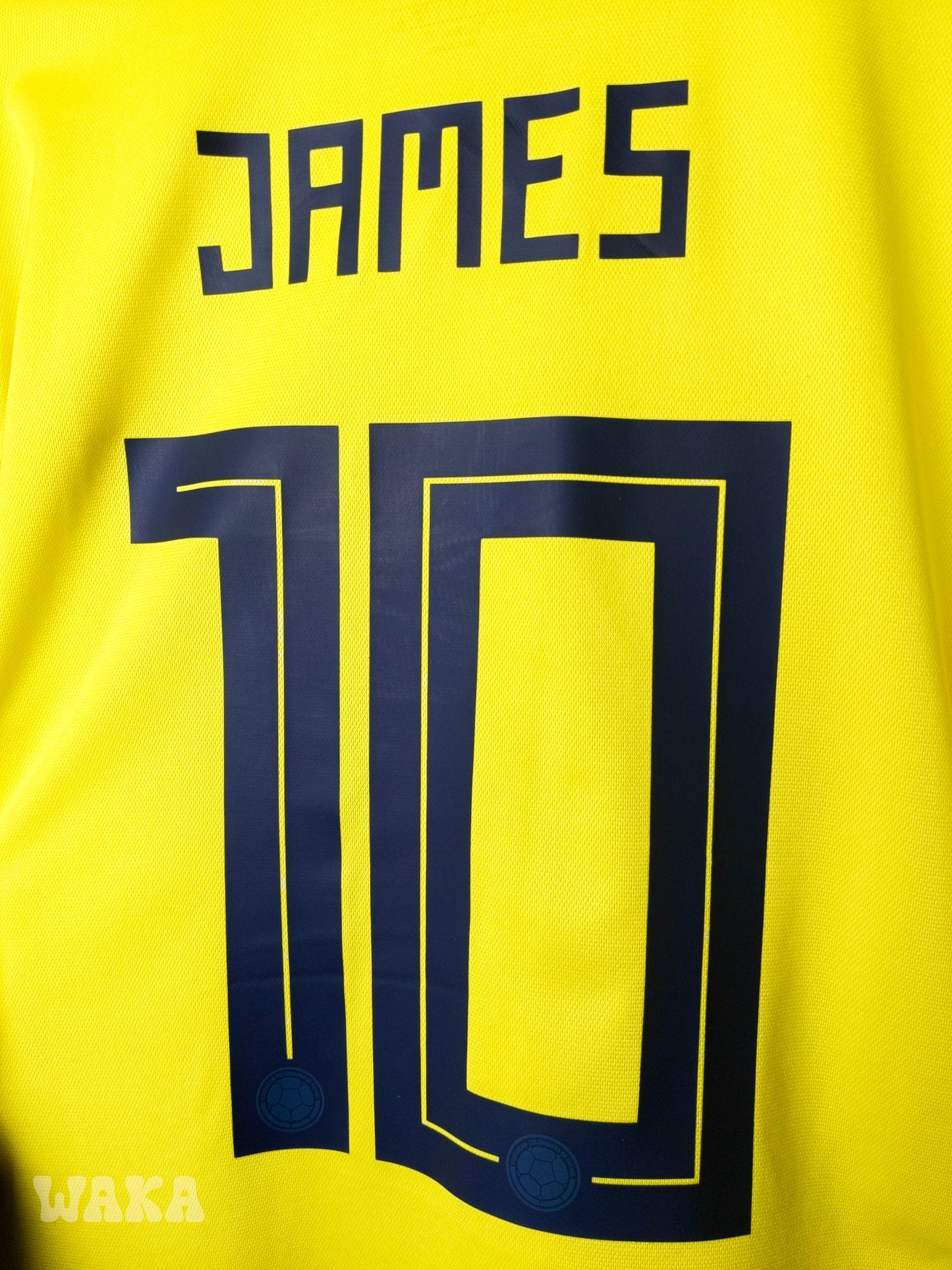 Colombie 2018 - James Rodriguez - Home shirt - L *Long Sleeves*
