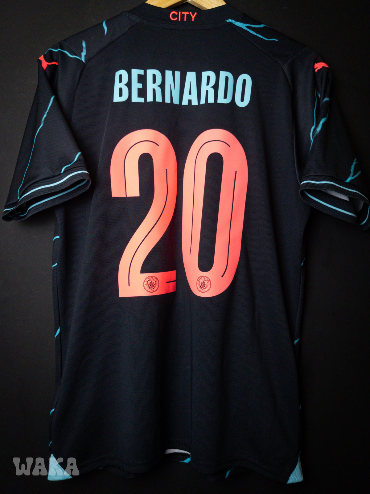 Manchester City 2023/2024 - Bernardo Silva - Third shirt - M