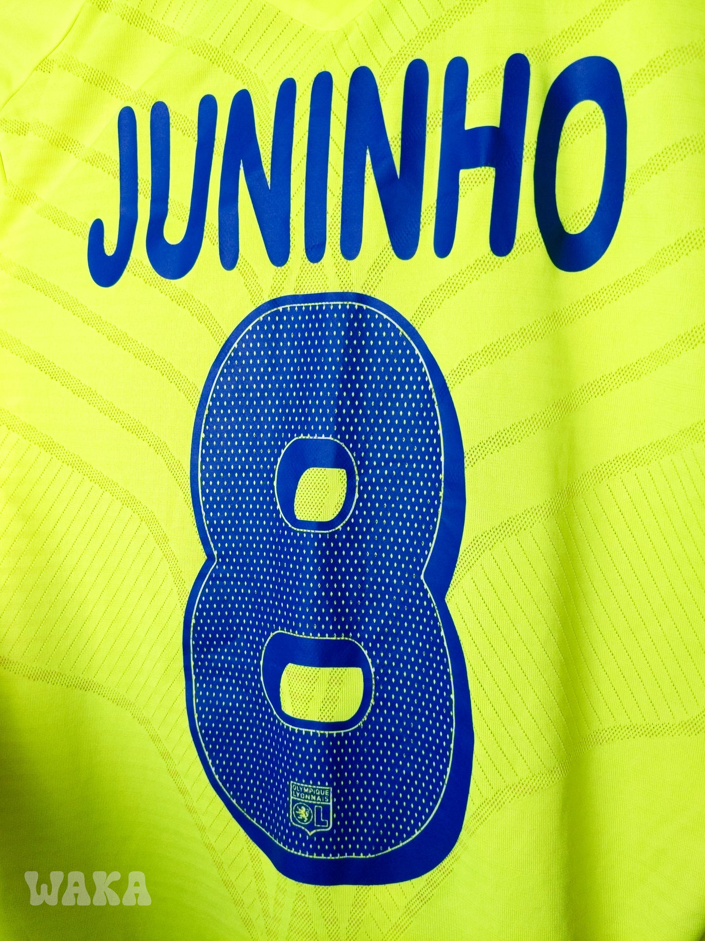 OL Olympique Lyonnais 2008/2009 - Juninho - Third shirt - S *OG Nameset*