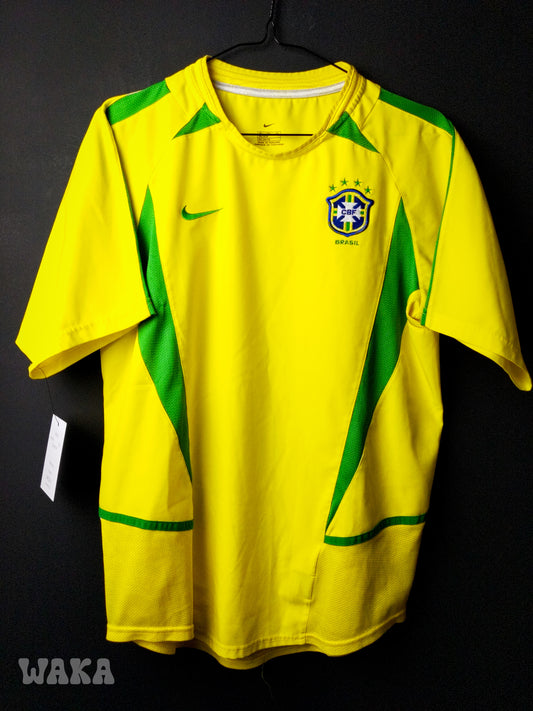 Brésil 2002 - Home shirt - XL Junior
