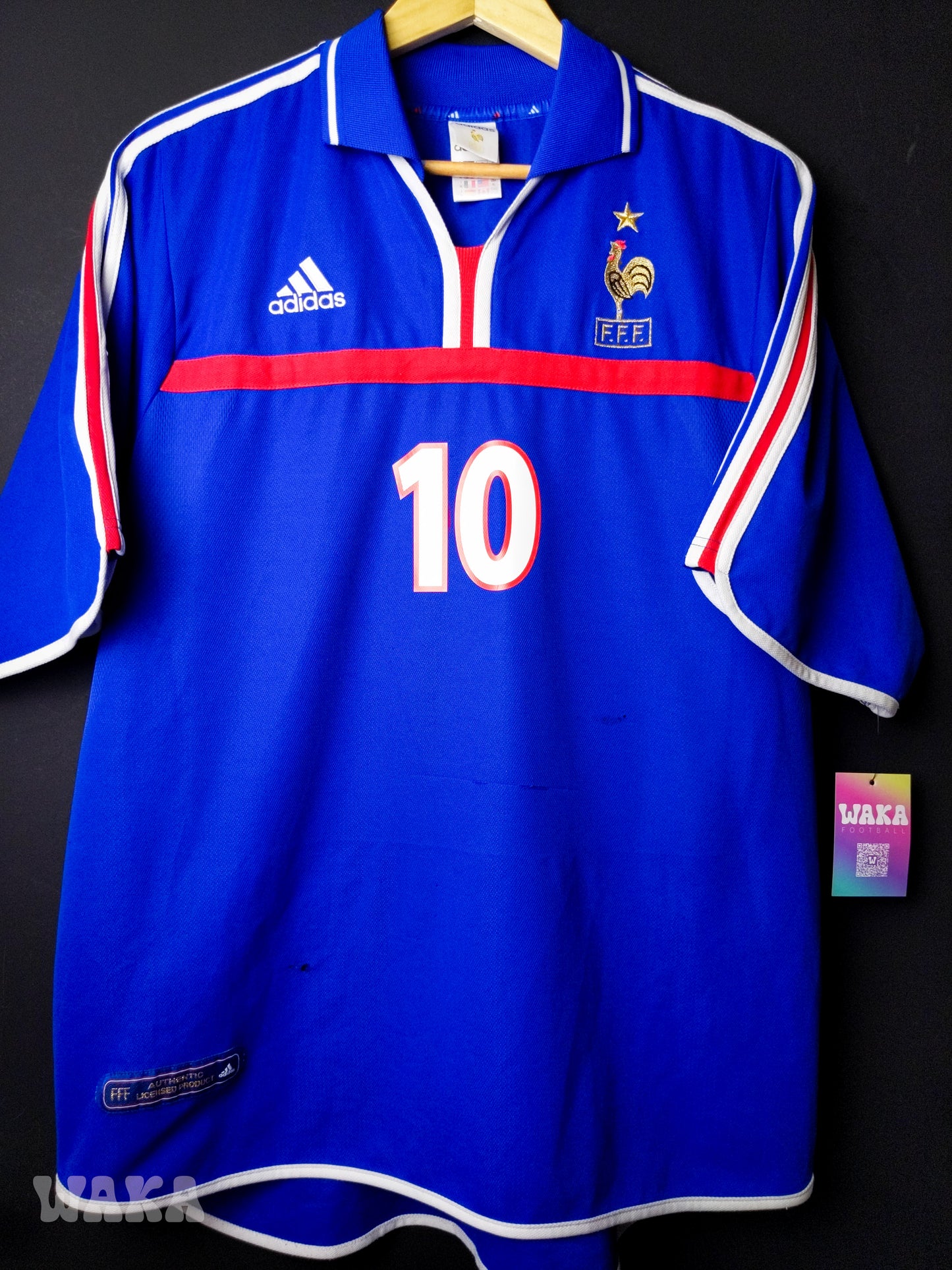 France 2000 - Zidane - Home Shirt - XL