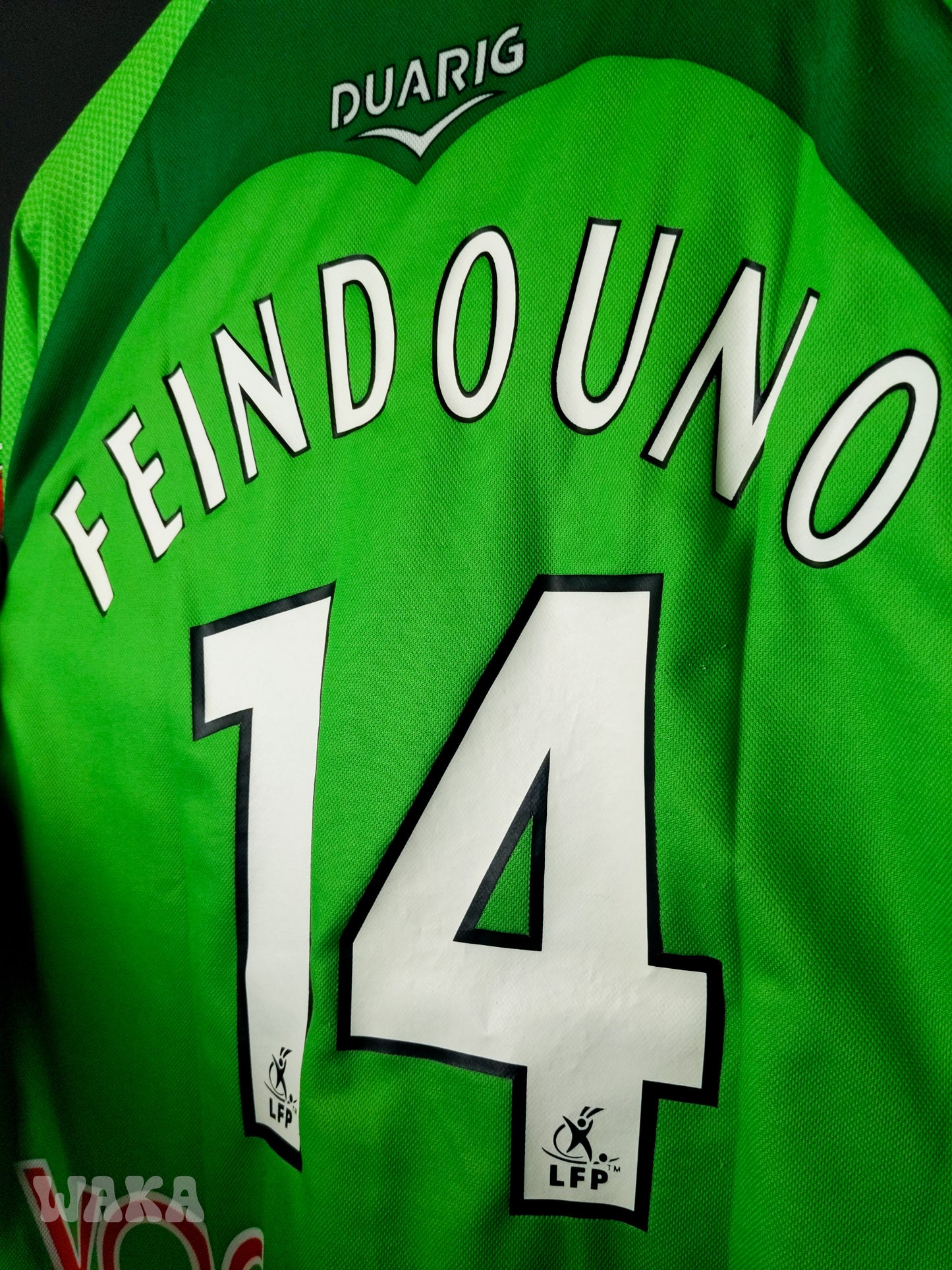 ASSE Saint-Etienne 2004/2005 - Feindouno - Home shirt - M