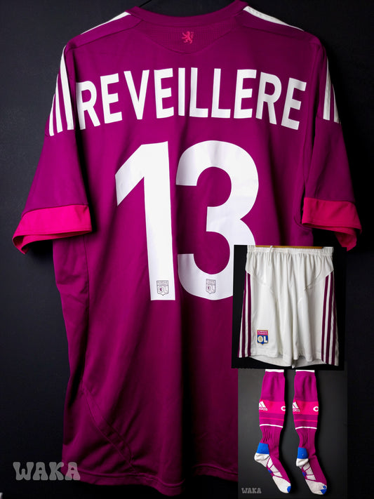 OL Olympique Lyonnais 2011/2012 - Reveillère - Third shirt + Short / Chaussettes - M