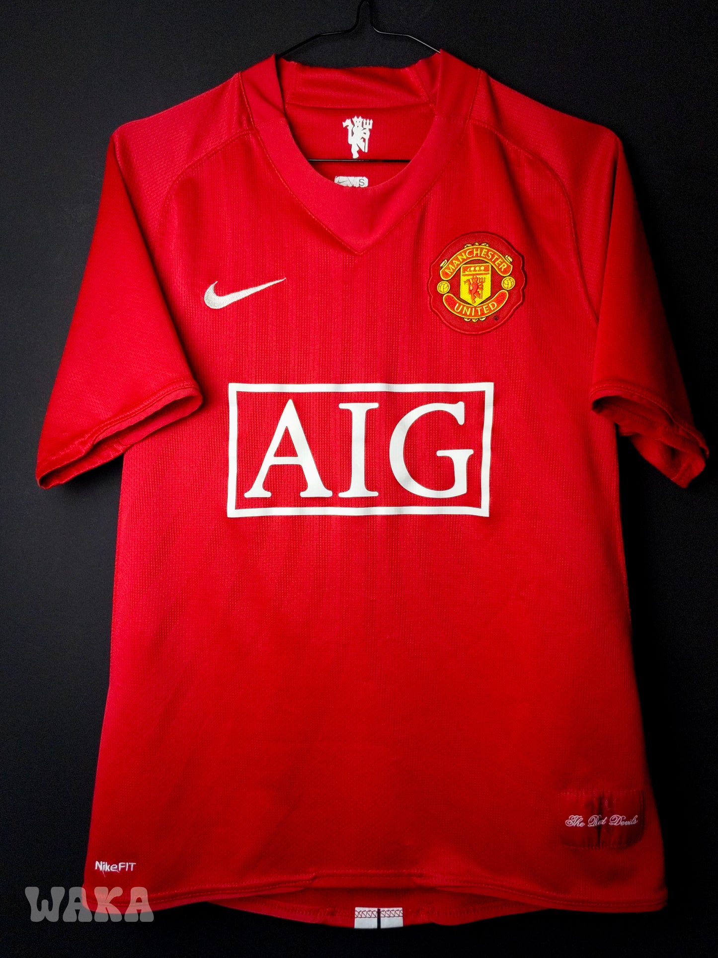 Manchester United 2007/2008/2009 - Cristiano Ronaldo - Home Shirt - S