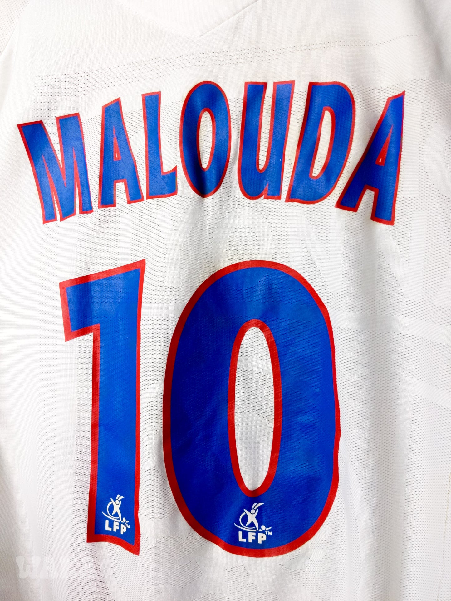 OL Olympique Lyonnais 2006/2007/2008 - Malouda - Home shirt - M *OG Nameset*