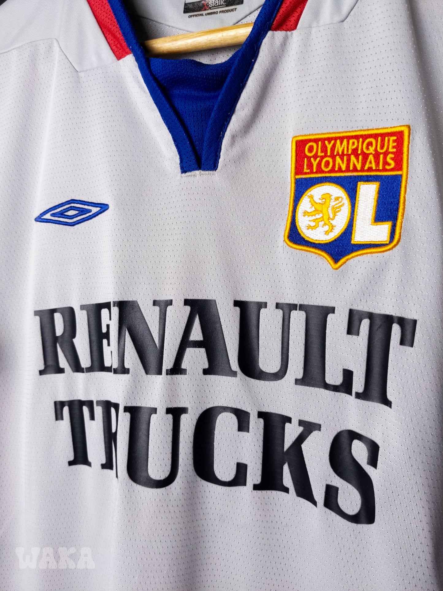 OL Olympique Lyonnais 2004/2005 - Juninho - Third shirt - S *OG Nameset*