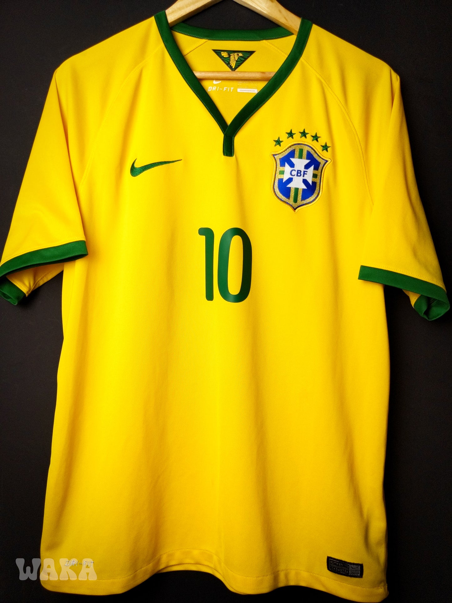 Brésil 2014 - Neymar - Home shirt - L