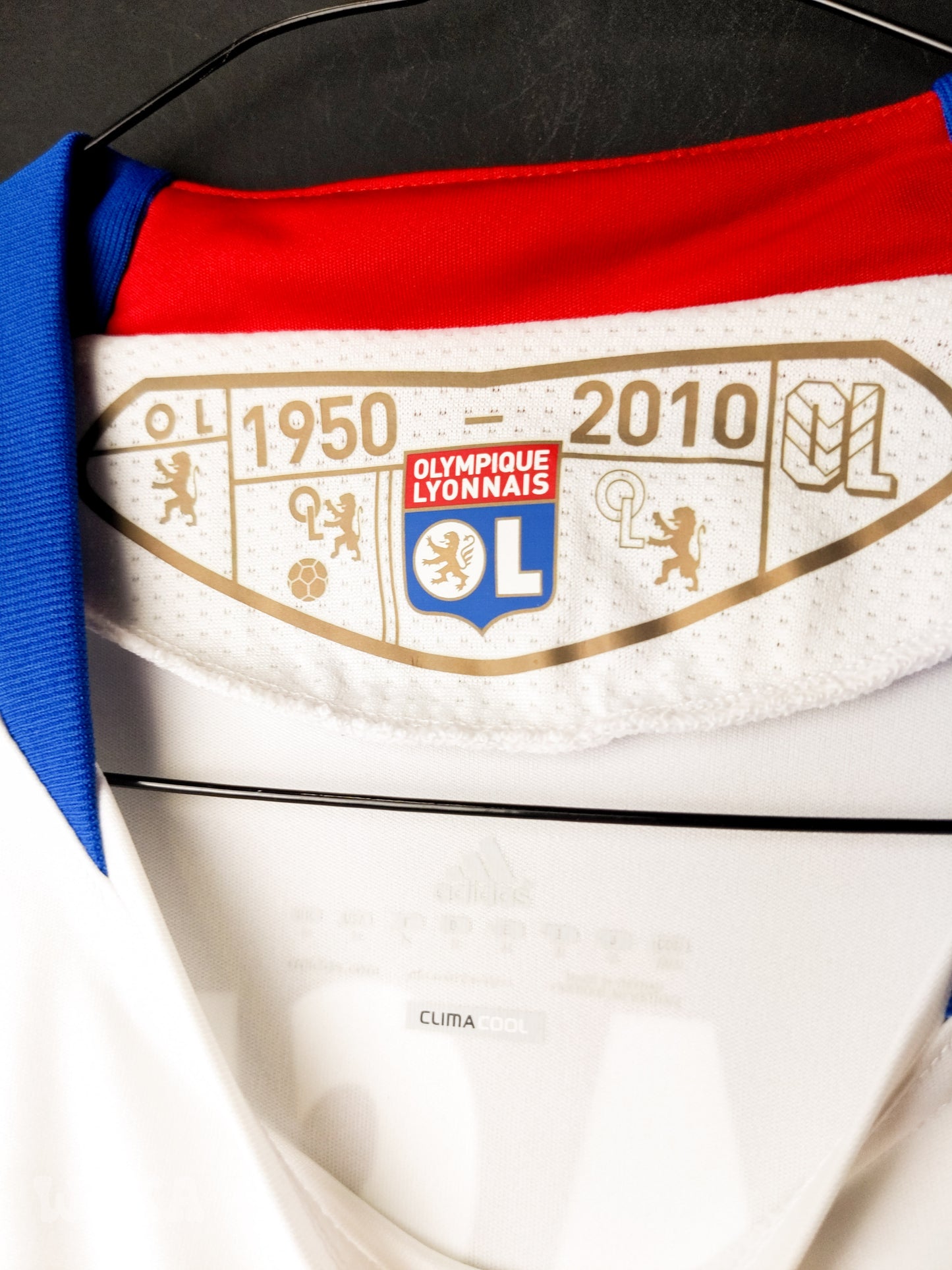 OL Olympique Lyonnais 2010/11 - Bastos - Home shirt - M