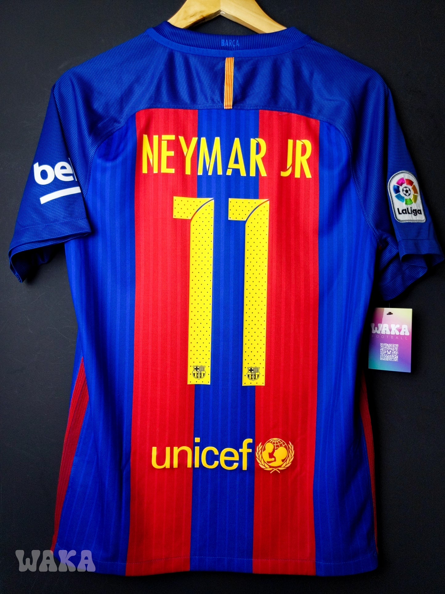 FC Barcelone 2016/2017 - Neymar - Home shirt - S