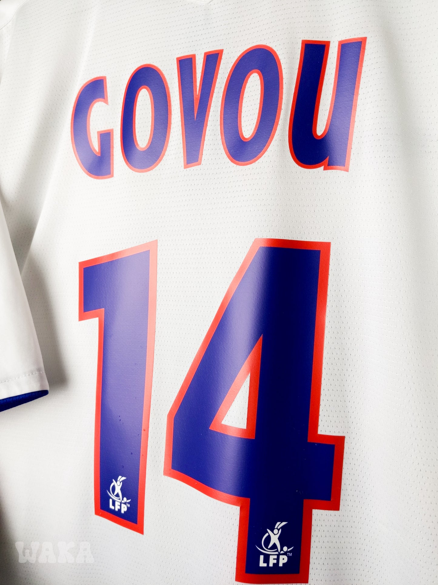 OL Olympique Lyonnais 2004/2006 - Govou - Home shirt - XL