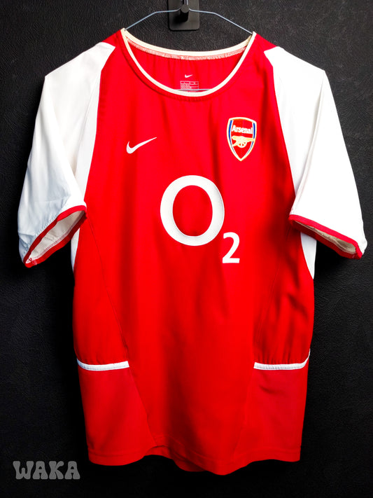 Arsenal 2002/2003/2004 - Home Shirt - L Junior