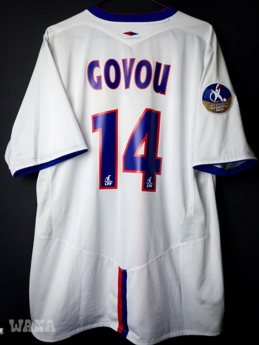 OL Olympique Lyonnais 2004/2006 - Govou - Home shirt - XL