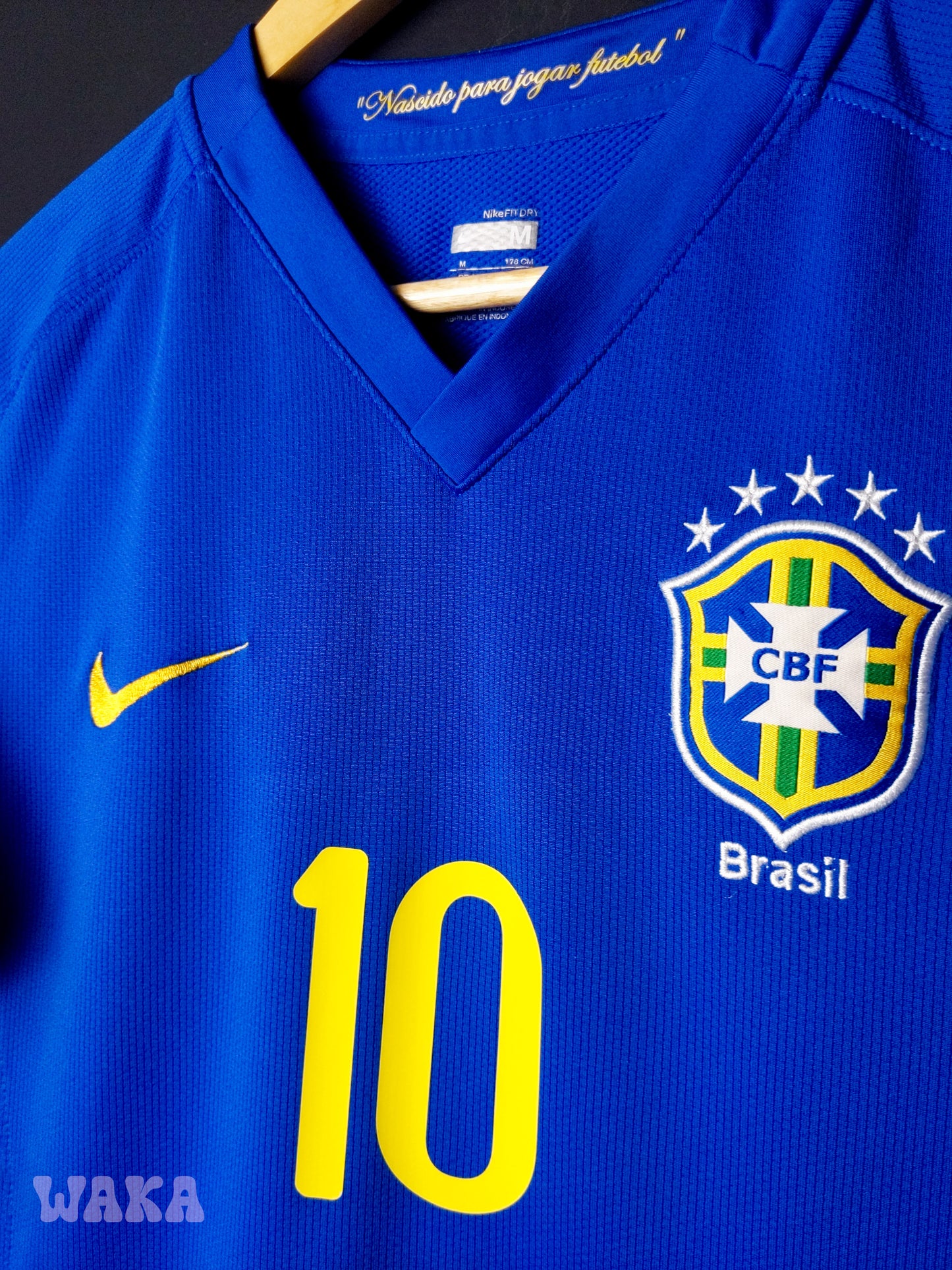 Brésil 2008 - Ronaldinho - Away shirt - M