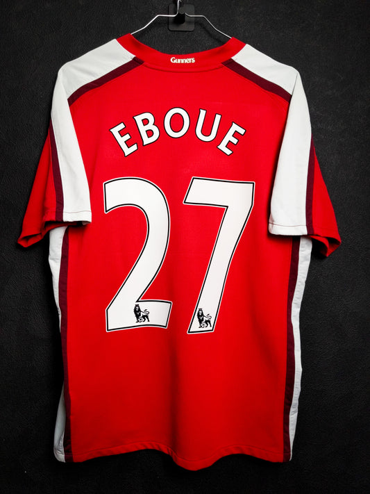 Arsenal 2008/2009/2010 - Eboué - Home Shirt - M