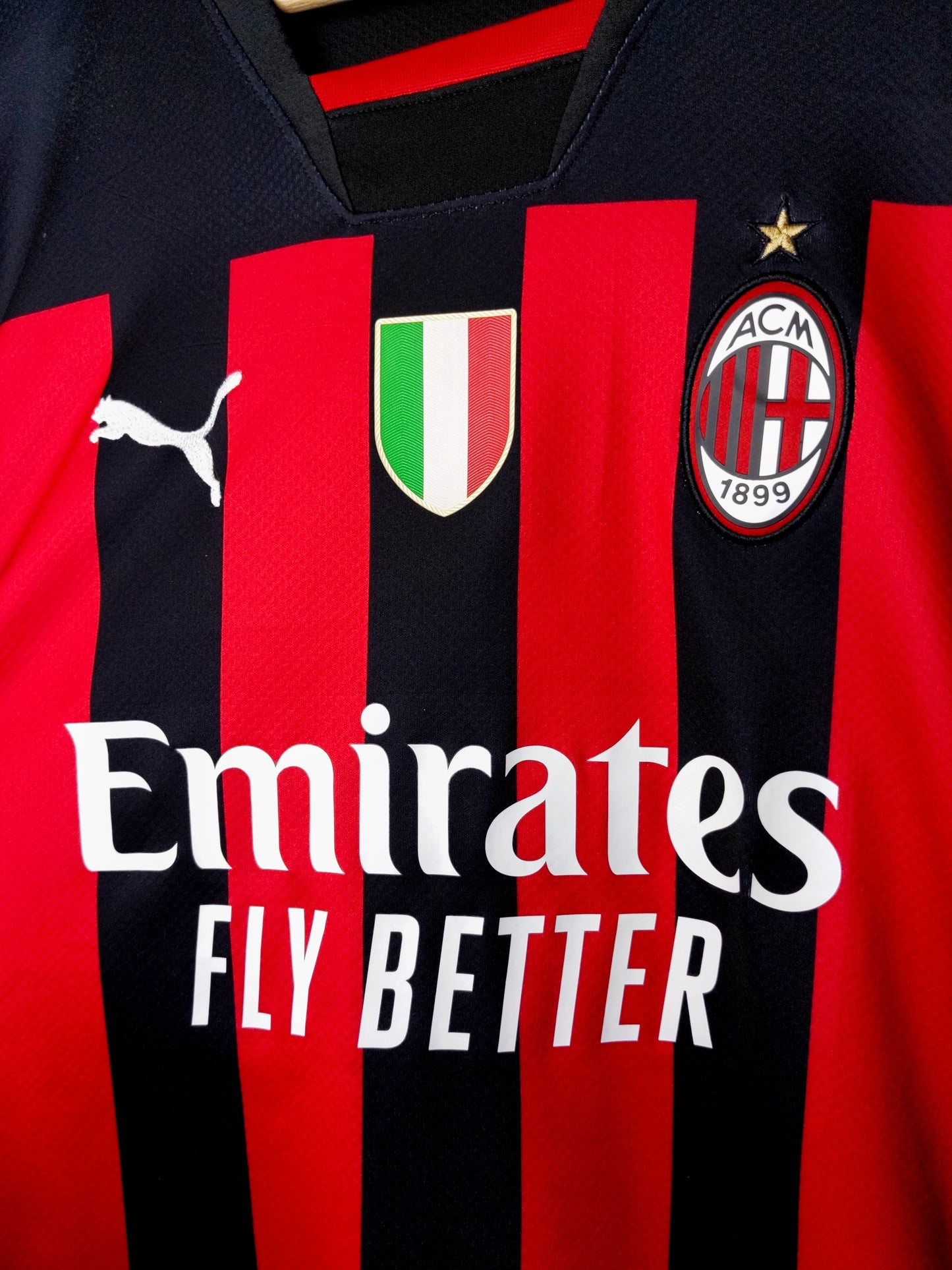 Milan AC 2022/2023 - Theo Hernandez - Home shirt - XL