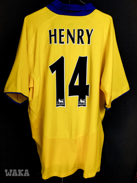 Arsenal 2003/2004/2005 - Away Shirt - Henry - XL