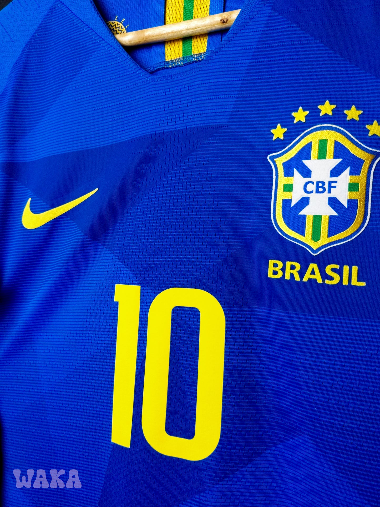 Brésil 2018 - Neymar - Away shirt - S *PRO*